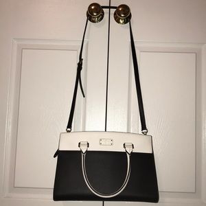 Authentic Kate Spade Black and White Purse.